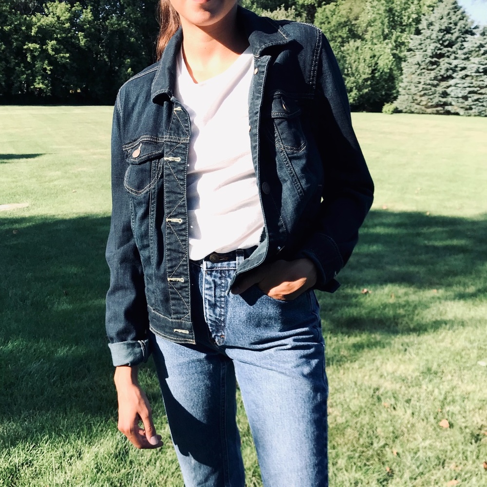 Dark Wash Denim Jacket